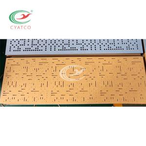 Nontoxic Durable Perforated Acoustic Board , Multiscene Hanging Acoustic Screens