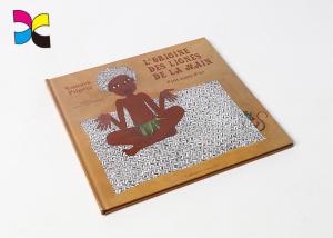 China Sewing Binding A5 Size Custom Hardcover Book , Art Paper Hardback Photo Book Printing factory
