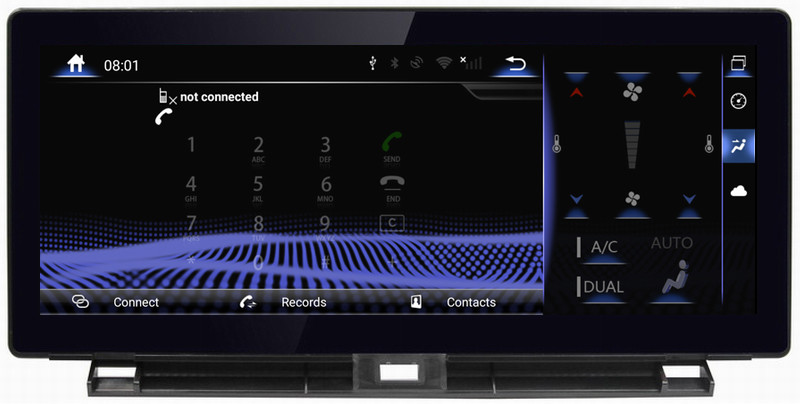 Ouchuangbo car radio gps nav for Lexus NX 200T 300H NX200T 2014-2016 support android 9.0 OS 4GB+64GB