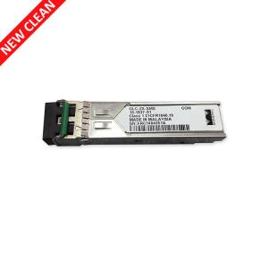China 80km Sfp Fiber Optic Transceiver GLC-ZX-SMD 1000 BASE -ZX SFP 1550nm Wave Length factory