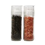 Glass Jar 143g 133mm 100ml Spices Bottles Mill For Grinding