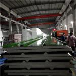prefab house eps sandwich roof panel with 0.426mm green grass steel sheet up