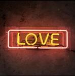 Wedding Love Custom Neon Sign Board For Bedroom OEM ODM
