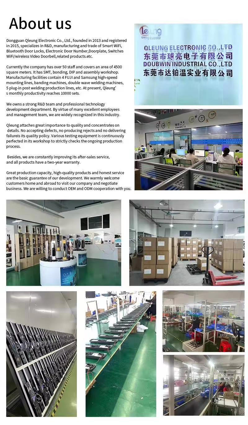 S940Max Automatic Door Lock With 3D Face ID Fingerprint Code WiFi Video Calling Key Card