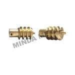 High Precision Turbine Parts Turning Processing 0.1 KG Brass Parts CNC Lathe