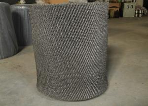 China AISI304 Crimped Knitted Wire Mesh Roll Demister Mist Eliminator Material factory