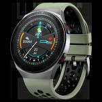 3D Round Shape Smartwatch ROHMS Digital Heart Rate Watch Blood Pressure