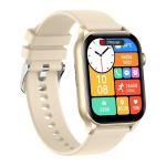 Water Reminder Square Shape Smart Watch Remote Photography Health Monitor Watch