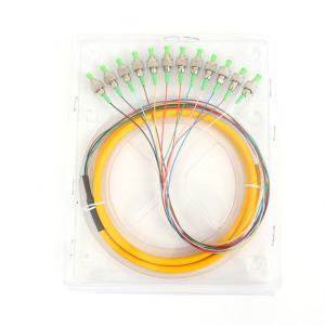 China ST MU 12 Core FC APC Fiber Optic Patch Cord For FTTX Network factory