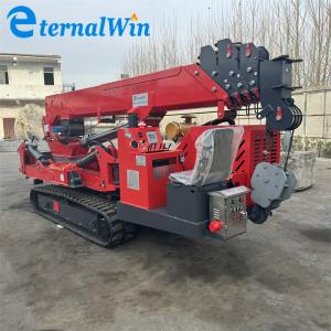 China Feather Lifting Highest 5 Ton Spider Crane Maximum Lifting Height Reaching 21 Meters on sale