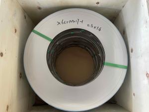China AISI 434 EN 1.4113 DIN X6CrMo17-1 Cold Rolled Stainless Steel Strip In Coil factory