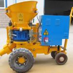 CE Safety Standard Concrete Cement Sprayer , Small Dust Portable Concrete Pump
