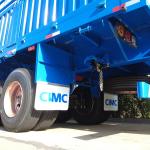 CIMC 3 Axles Truck Fence Cargo 60 Tons Semi Trailer With Container Twist Lock