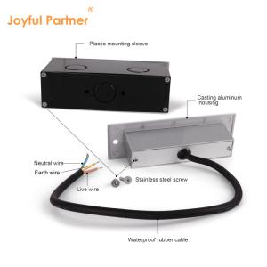 Outdoor Recessed Step Light Embedded IP65 Step Light External Lighting 3W