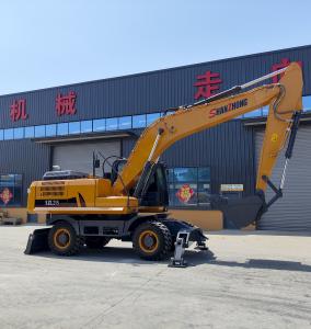 China SHANZHONG 21ton Wheel Excavator SZL215 Hydraulic Digger factory