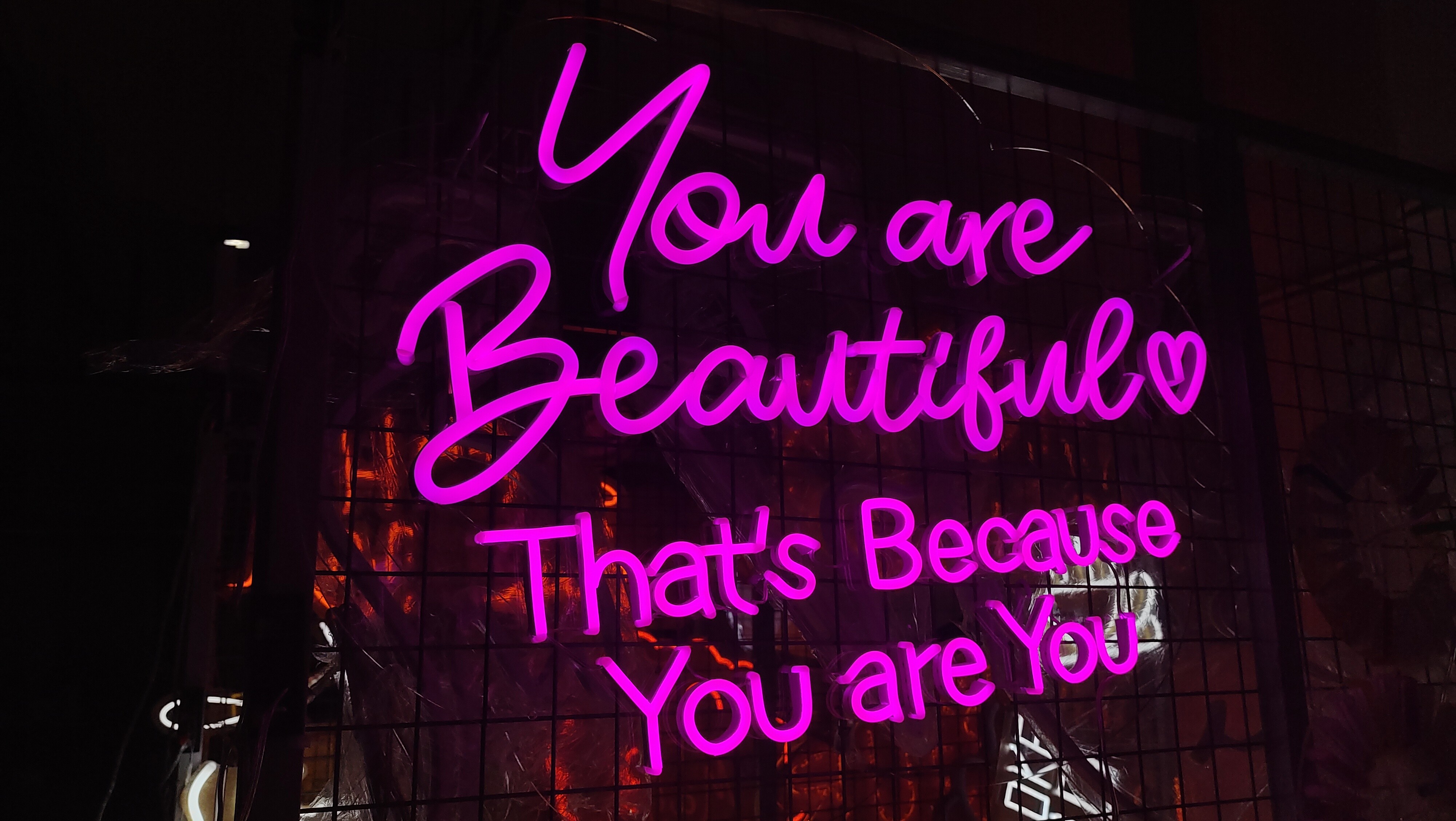 You are beautiful neon sign wall lighting deco led neon lighting