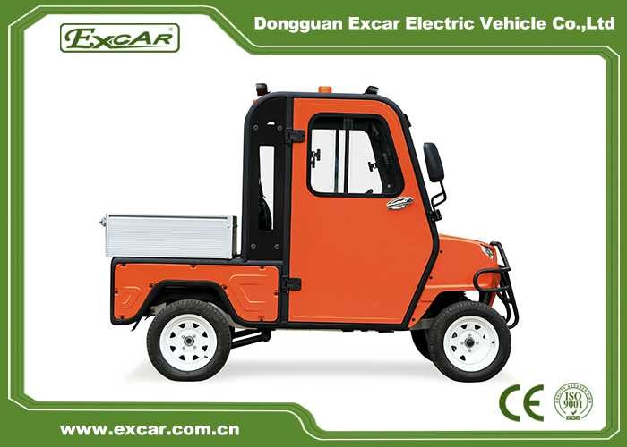 Fully Elastic Flame Retardant ABS Plastic Electric Golf Carts With Small Cargo
