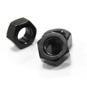 China Construction Thick Din 934 Galvanized Hex Nut Zinc Plated Clean Smooth Surface on sale