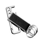 Good Quality Men Gift Leather Car Keychain Beer Bottle Opener, Stamped or