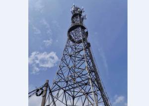 China Three Legged Microwave Communication Tower Cellular Network Tower factory