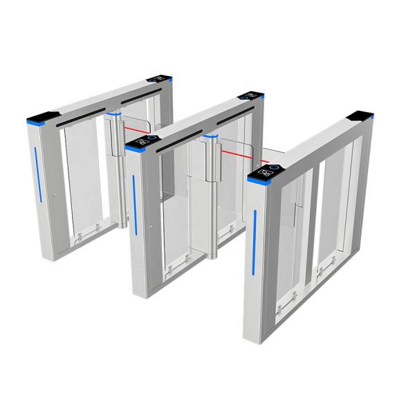 High Speed Magnetic Autocontrol Gate Anti Crush Optical Turnstile Swing Gate