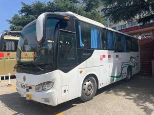 China Used Sunlong Bus SLK6873 39 Seats 2016 Rear Diesel Engine Steel Chassis Yuchai 162kw Used Coach Bus for Africa factory