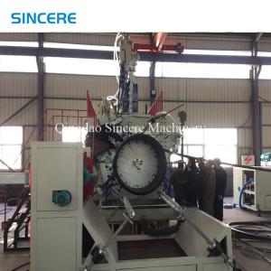China Plastic Structure Wall Winding Pipe Extrusion Line Conduit Pipe Making Machine ODM factory