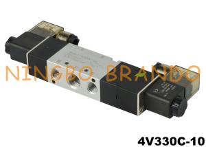 China 4V320-10 Double Solenoid Pneumatic Air Control Valve DC24V DC24V factory
