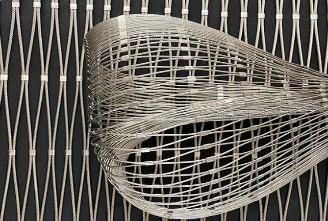 Corrosion Resistant Stainless Steel Cable Netting For Marine