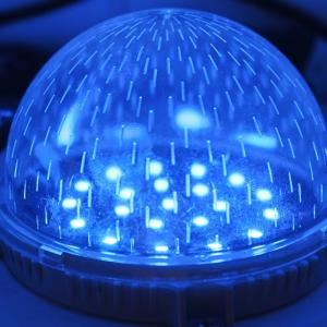 China 12* SMD3535 red green blue dmx512 80mm point light source outdoor decorative pixel light factory
