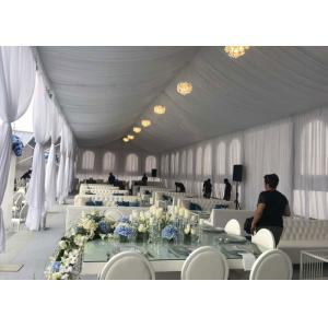 Elegant White PVC 30x60m Clear Span Tent For Wedding