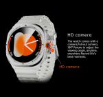 U8 Ultra AMOLED Android 9.0 Smart Watch Men 4G 5G SIM Card WiFi GPS Compass 32GB