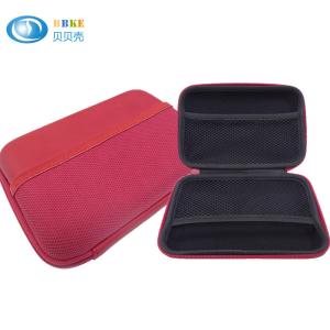 China Red Waterproof Small Zipper EVA Storage Case , Eva Foam Case For Digital Accessories factory