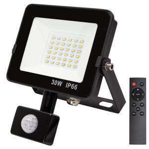 China Integrated LED Driver Wattage PIR Flood Light Superior Color Selection For Outdoor Spaces factory