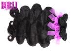 Malaysian Virgin Human Hair Extension Bundles Body Wave With Closure Natural