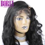 4*4 Lace Closure Wig , Pre Plucked Body Wave Lace Wig 250% Density Soft