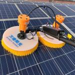 Double Head Solar Panel Cleaning Brush for Petrochemical Industry Best Cleaning