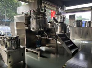 China 5000L Shampoo Cosmetic Emulsifier Mixer Machine Multipurpose 3000R/Min factory
