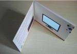 High quality 4.3 inch wedding invitation card printing video book video brochure