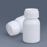 50ML Plastic Bottles EVOH Material White Empty Dispense Bottle For Bait