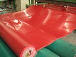 Red Natural Rubber Sheet / Gum Rubber Sheet For Truck Lining Drinking Water