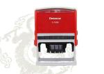 2015 New Design 73X58mm Denasow Self Inking Name Stamp /date stamp ,Rubber
