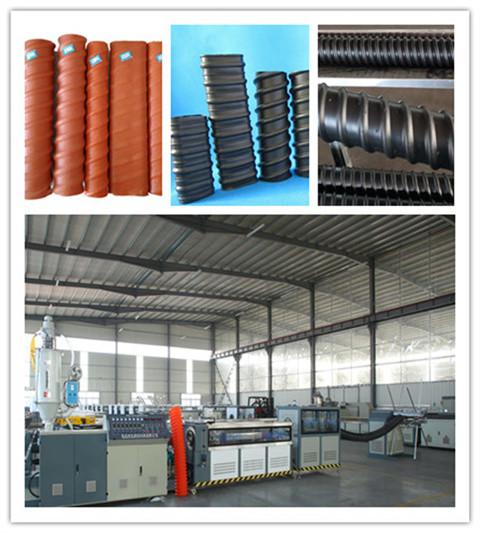 Prestressed Corrugated Duct Making Machine 60kg/H-80kg/H Corrugated Pipe