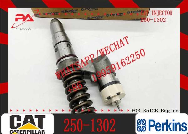 Diesel Fuel Common Rail Injector 250-1302 2501302 10R-1303 10R1303 For CAT 3512B