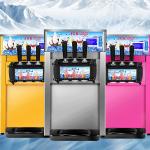 1.2Kw Mini Soft Ice Cream Machine Various Tastes For Shopping Malls