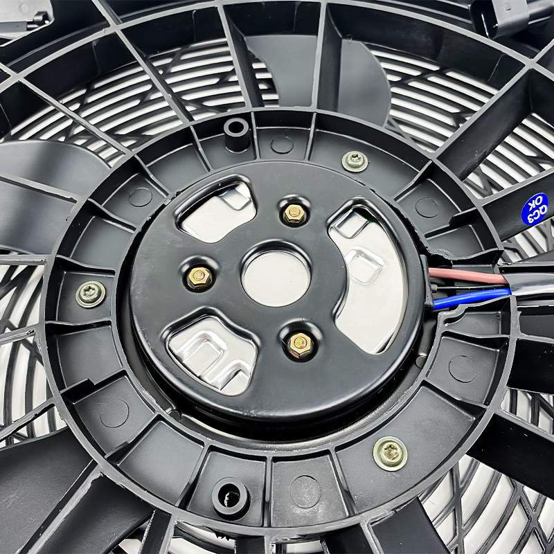 Built In Fuse Car Radiator Electric Cooling Fans / Auto Cooling Fans