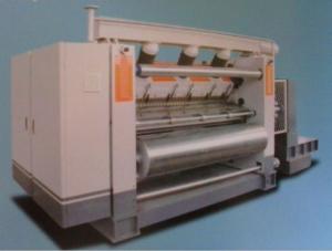 China Vacuum Suction Single Facer Corrugator, Fingerless type Single Facer Corrugation Machine factory