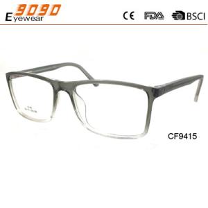 China Fashionable CP plastic eyeglasses frames for women and men, factory