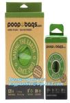 Compostable Dog Poop Bag/ Pet Waste Bags, Leak Proof Dog Waste Poop Bags,