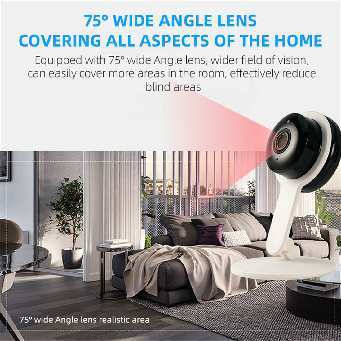 Indoor Fixed IPC Mini Wi-Fi Smart Camera(C3)